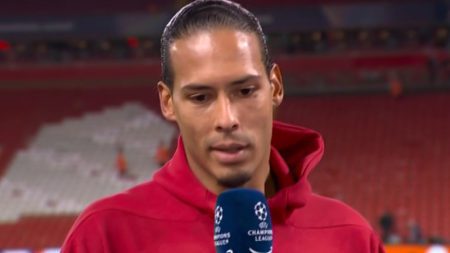 Virgil van Dijk brutally shuts down Trent Alexander-Arnold question and refuses to acknowledge ex-Liverpool pal Virgil van Dijk brutally shuts down Trent Alexander-Arnold question and refuses to acknowledge ex-Liverpool pal