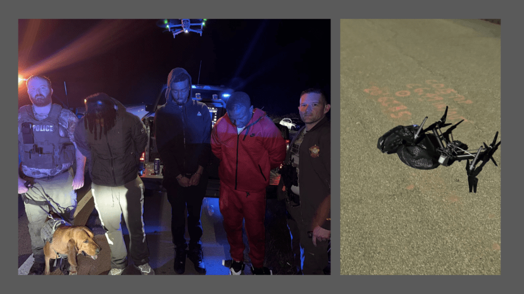 Washington State Prison drone drop stopped by deputies, K-9