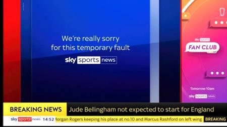 ‘We’re really sorry’ – Sky Sports forced to apologise after suffering temporary fault just after cup draw