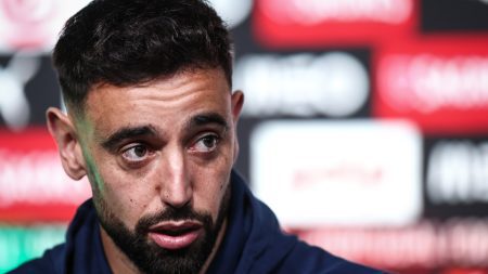Why is Bruno Fernandes not playing for Portugal against Ireland?