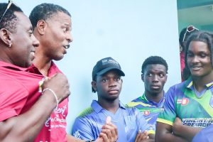 Young cricketers lap up advice from former West Indies players