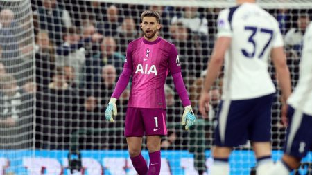 ‘Sub him off right now’ – Tottenham fans livid as Vicario howler fires Fulham into early lead in London derby