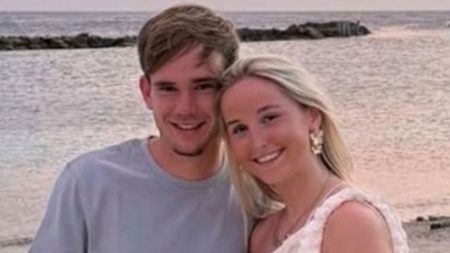 Ajax star, 19, fights back tears as he pays tribute to girlfriend, 21, who was killed in hit-and-run while jogging Ajax star, 19, fights back tears as he pays tribute to girlfriend, 21, who was killed in hit-and-run while jogging