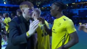 Angry Ginge at centre of uncomfortable Baller League moment leaving Sky Sports commentator shocked