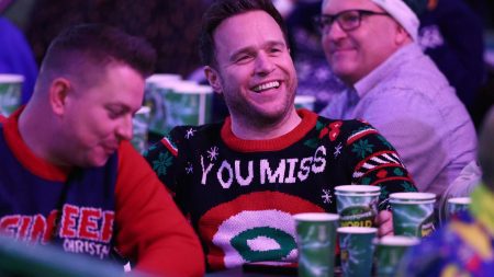Awkward old Olly Murs tweet resurfaces after singer is BOOED by fans at World Darts Championship