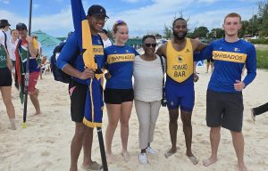 Barbados’ young rowers make waves in historic Commonwealth Beach Sprints