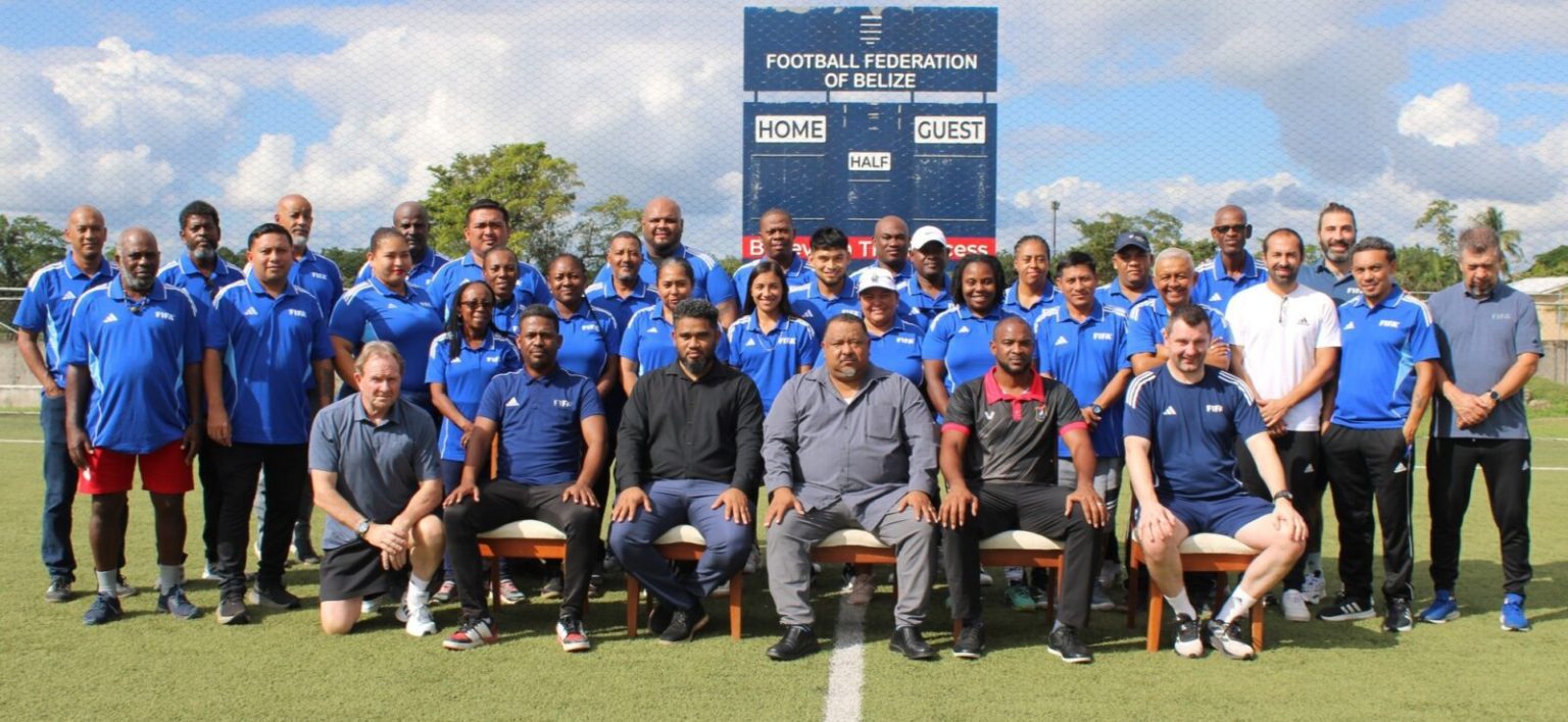FIFA Elite Youth Coaches Workshop continues at FFB in Belmopan