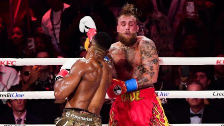 Jake Paul vs Anthony Joshua viewing figures revealed with less than a THIRD of fans that tuned in for Mike Tyson fight