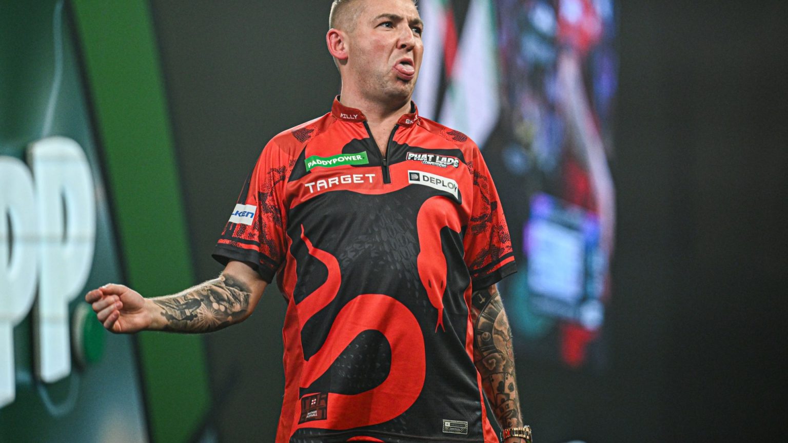 Nathan Aspinall ‘nearly poos pants’ after he is confronted by World Darts Championship rival backstage