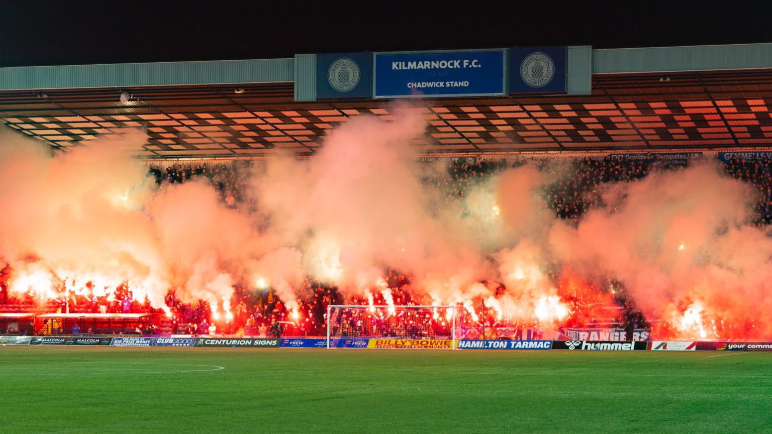 Rangers face SPFL sweat over ticket sanction after fans wild pyro display against Kilmarnock