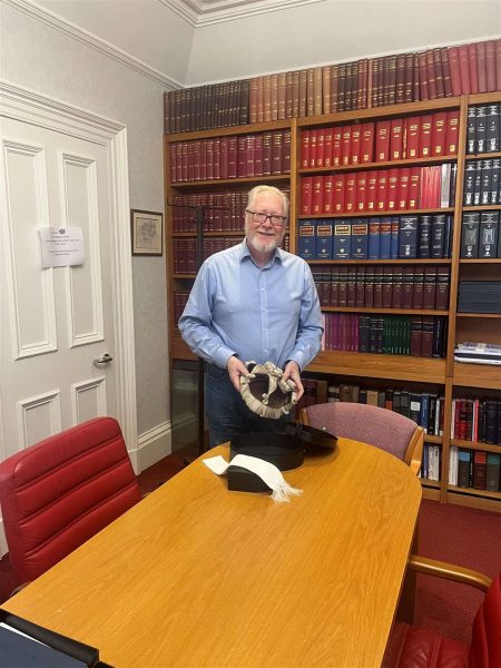 Sheriff Ian Cruickshank bids farewell to Lerwick Sheriff Court after eight years