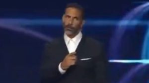 ‘This weren’t in the script’ – Awkward moment ‘raging’ Rio Ferdinand shuts down fellow presenter during World Cup draw