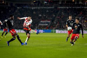 Ajax and PSV dumped out of Champions League with home defeats