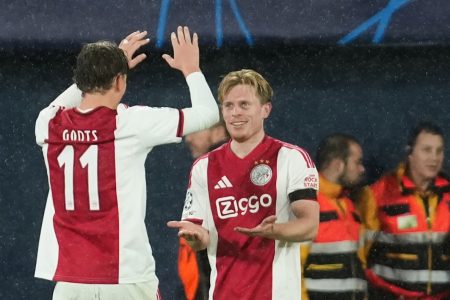 Ajax defy rain in Spain to book second Champions League win Ajax defy rain in Spain to book second Champions League win