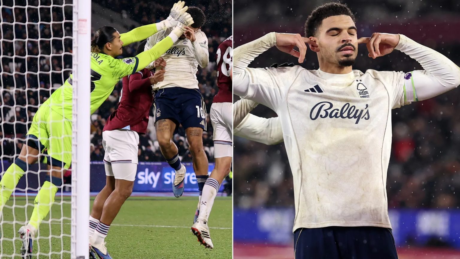 Areola’s mad moment leaves Hammers seven points adrift and staring relegation in face