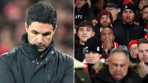 Arsenal’s biggest leads lost in title race revealed as damning stats leave Gunners nervously looking over their shoulder