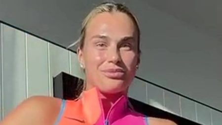 Aryna Sabalenka labelled ‘so gorgeous’ as she wiggles hips in new Australian Open 2026 dress Aryna Sabalenka labelled ‘so gorgeous’ as she wiggles hips in new Australian Open 2026 dress