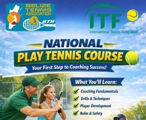 Belize Tennis Association offers free coaching fundamentals course in February