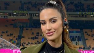 DAZN host and AC Milan wag stuns in see-through outfit as fans say ‘a goddess descended to the Earth’
