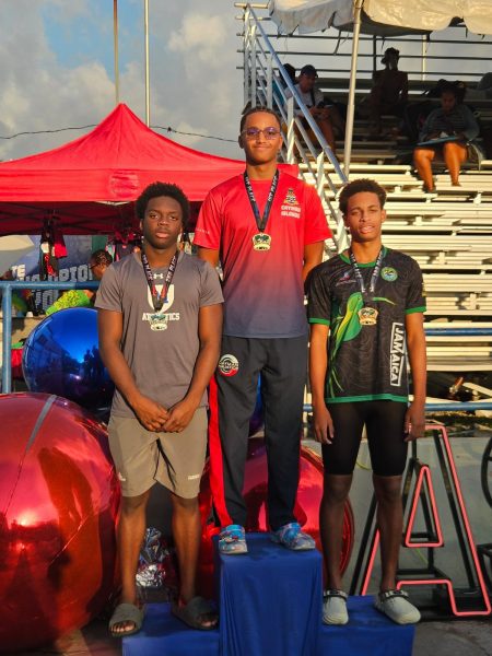 Elijah Bain commands pool in Jamaica securing meet record Elijah Bain commands pool in Jamaica securing meet record