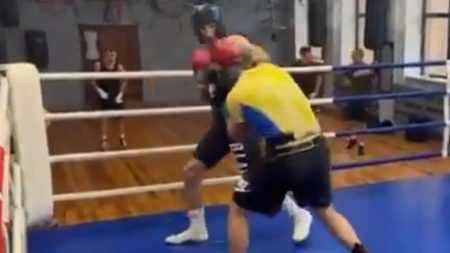 Former Anthony Joshua and Tyson Fury opponent Wladimir Klitschko, 49, returns to sparring amid comeback rumours