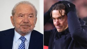 Former Tottenham owner Lord Sugar slams ‘useless’ club and rants ‘the whole bloody team should be fired’