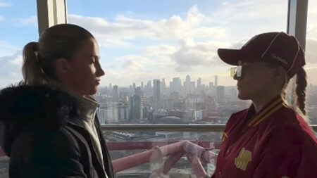 Fran Hennessy and Ellie Bouttell have tense first face off ahead of huge BBC Boxxer clash