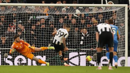 Harvey Barnes makes history as Toon hero scores latest EVER Premier League winner
