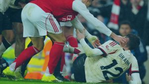 ‘Heat of the moment’ – Gabriel Martinelli ‘deeply sorry’ for ‘disgraceful’ behaviour and has apologised to Conor Bradley