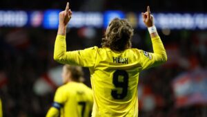 Kasper Hogh reminds Celtic of his talents with priceless Champions League goal