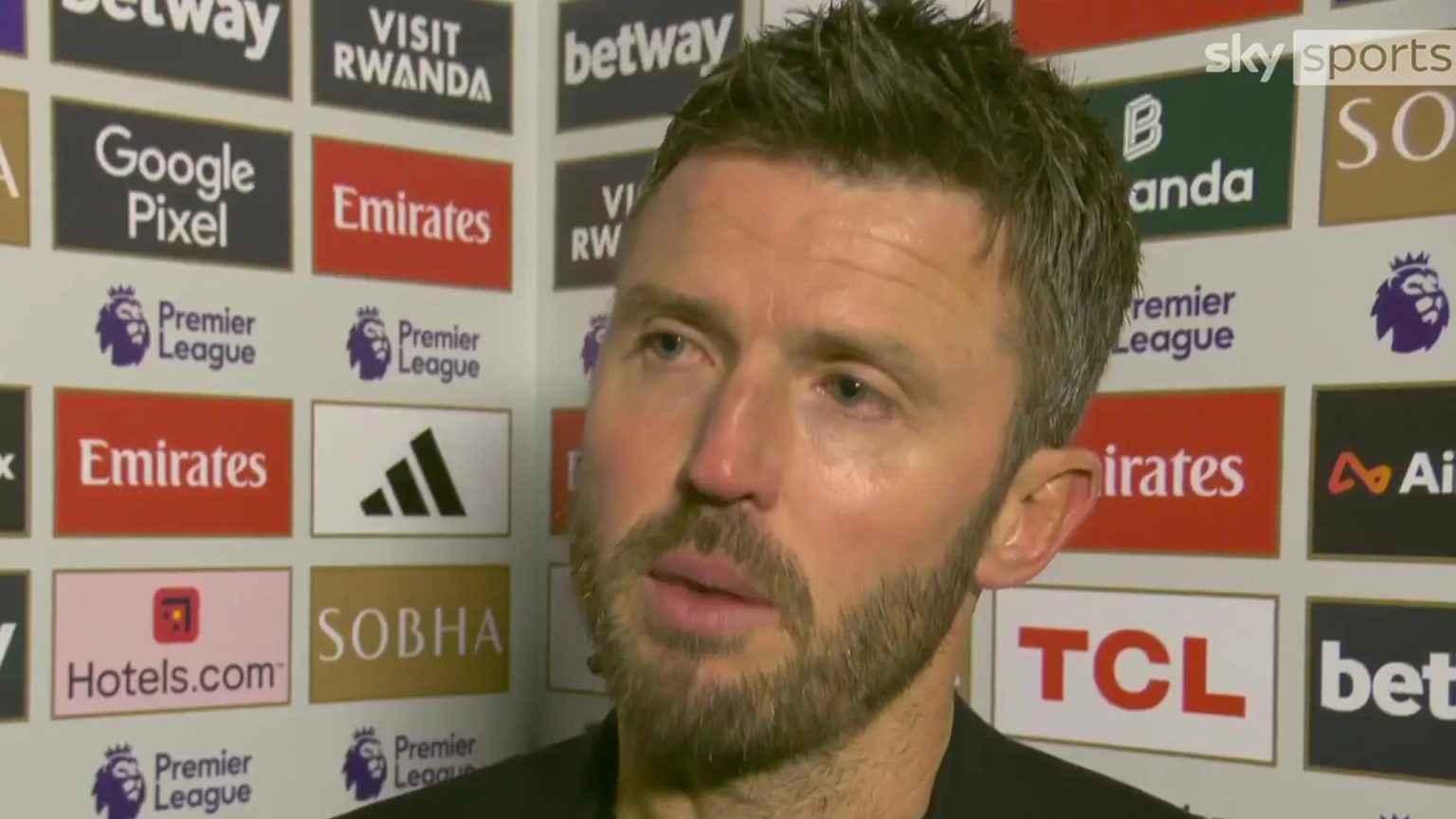 Michael Carrick forced to cut interview short after being summoned to see Man Utd supremo Sir Jim Ratcliffe