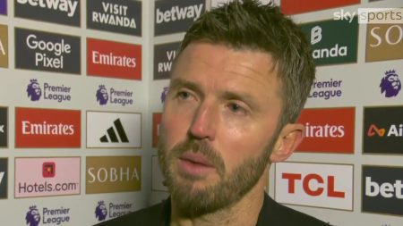Michael Carrick forced to cut interview short after being summoned to see Man Utd supremo Sir Jim Ratcliffe