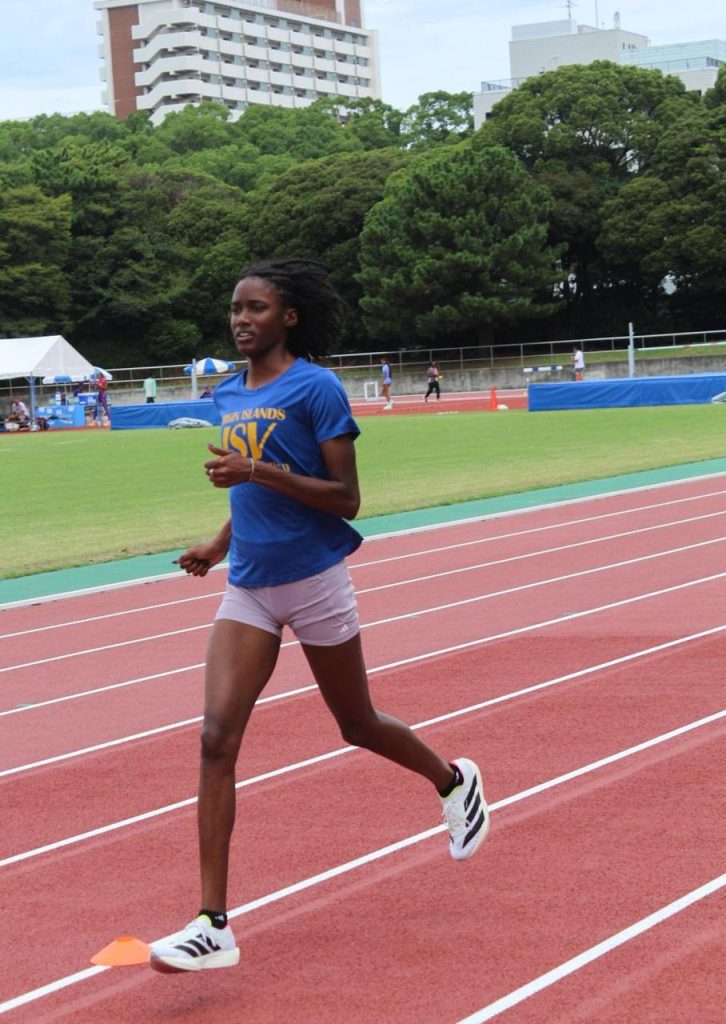 Michelle Smith Breaks Virgin Islands Indoor 800m Record
