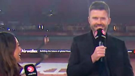 ‘Not yet, Pete’ – Michael Carrick gives very awkward answer when asked if Sir Jim Ratcliffe has asked to see him