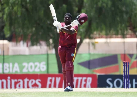 Opener smashes first century for WI at the U19 World Cup