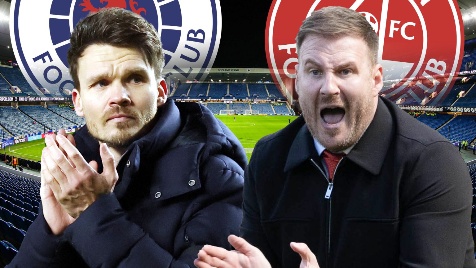 Rangers vs Aberdeen LIVE SCORE: Team news as Gers eye second spot in first clash of huge double header v Dons