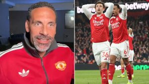 Rio Ferdinand reveals why Arsenal are ‘lucky’ to be top of Premier League table after Man Utd defeat