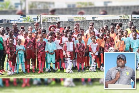 SVGFF hosts Under-13 Female Football Festival SVGFF hosts Under-13 Female Football Festival