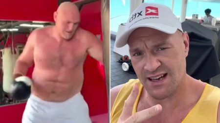 Tyson Fury hits back and trolls who called ‘chubby’ in training and vows to drop ONE STONE ahead of return to the ring