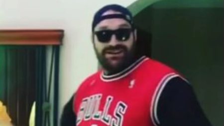 Tyson Fury shows off stunning throwback training footage when Gypsy King weighed 28 STONE before heroic comeback