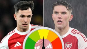 Viktor Gyokeres devoid of confidence and manages just eight touches but Zubimendi impresses again