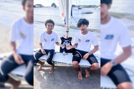 Vincentians gain two podium finishes at Barbados Junior Regatta Vincentians gain two podium finishes at Barbados Junior Regatta