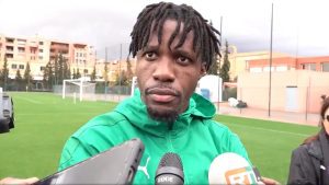 Watch baffled former Man Utd star Wilfried Zaha give blunt response after being asked about Amorim sacking