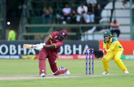 West Indies U19 fall 22 runs short against Australia