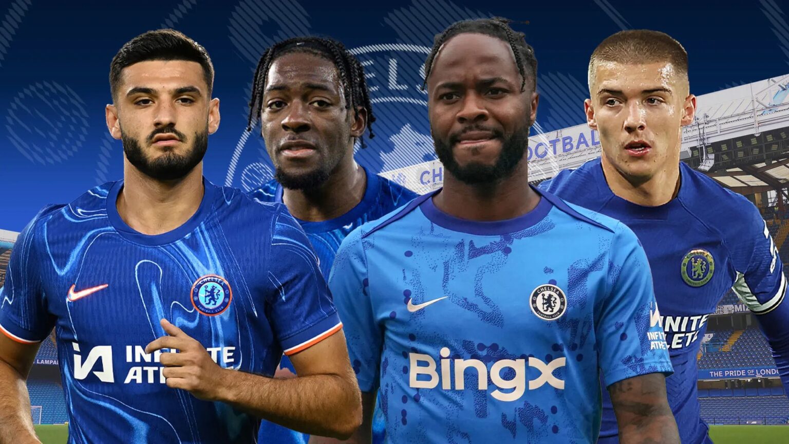 Where Chelsea’s ‘bomb squad’ are now with just two left at club after Raheem Sterling’s contract is ripped up