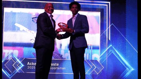 Alfred, Auguste take top honours at National Sports Awards Alfred, Auguste take top honours at National Sports Awards