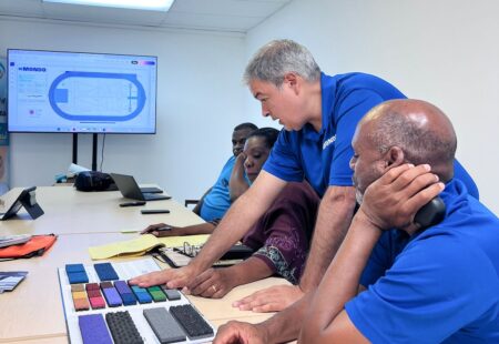 Anguilla welcomes experts to advance world-class track and field facility – Anguilla Focus