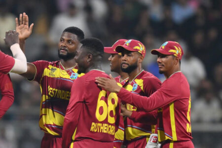Buoyant Windies keeping feet on ground