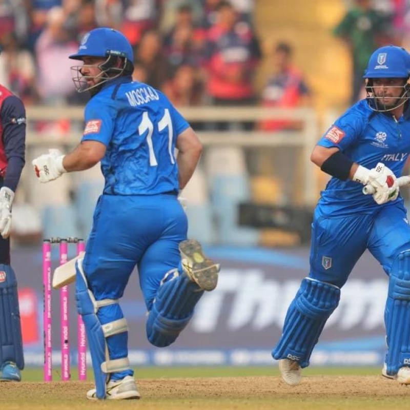 Historic cricket win for Italy at T20 World Cup | Sports Historic cricket win for Italy at T20 World Cup | Sports