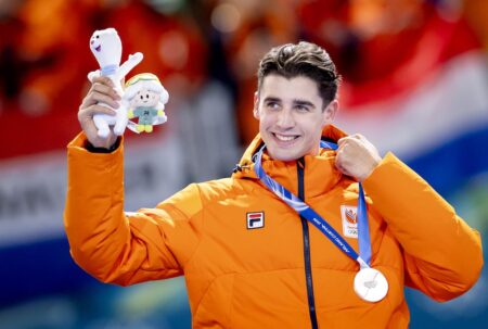 Jenning de Boo wins second Olympic silver, again behind Stolz Jenning de Boo wins second Olympic silver, again behind Stolz